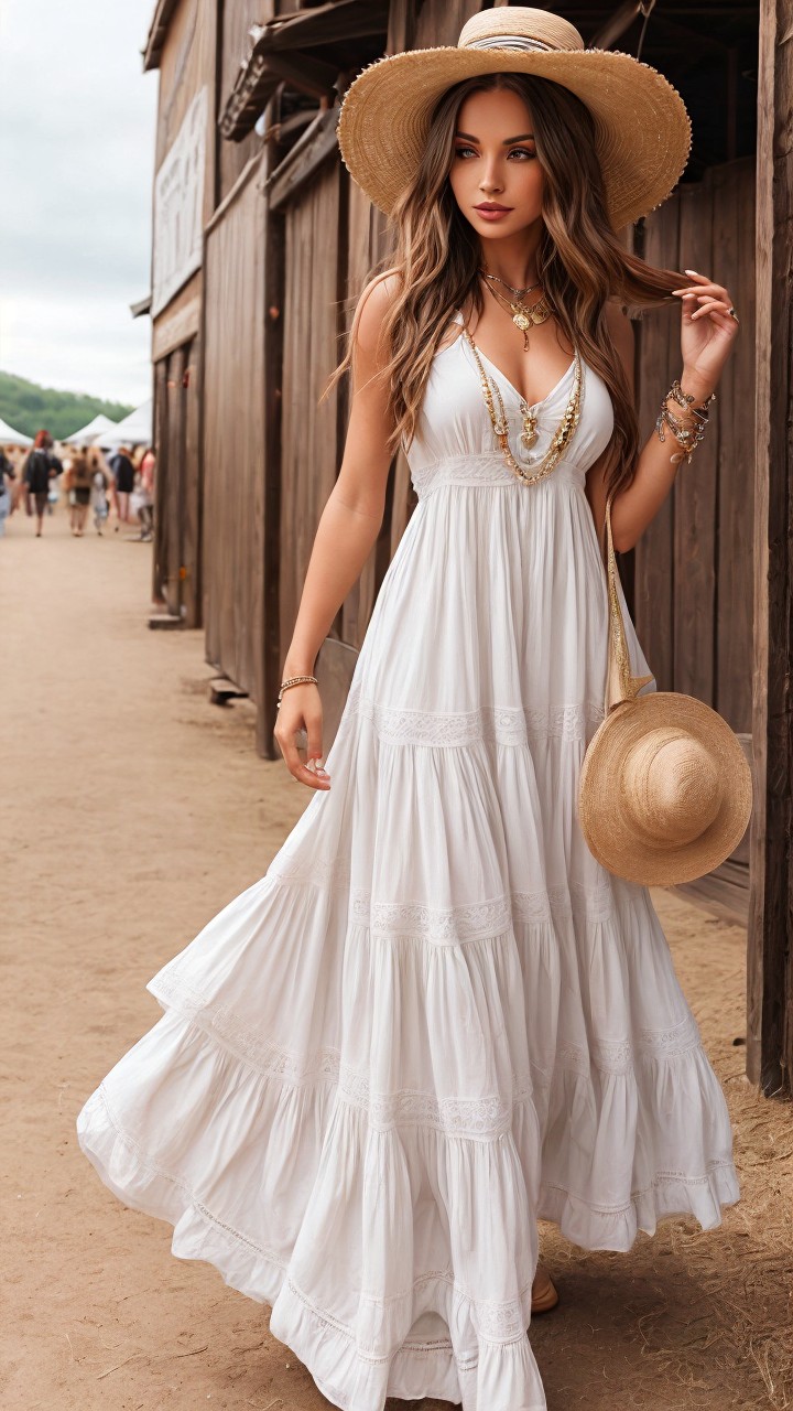 20+ Festival Outfit Ideas with Hats