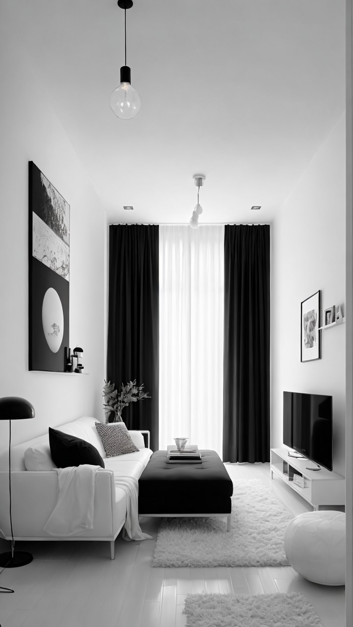 20+ Black and White Modern Decor Ideas