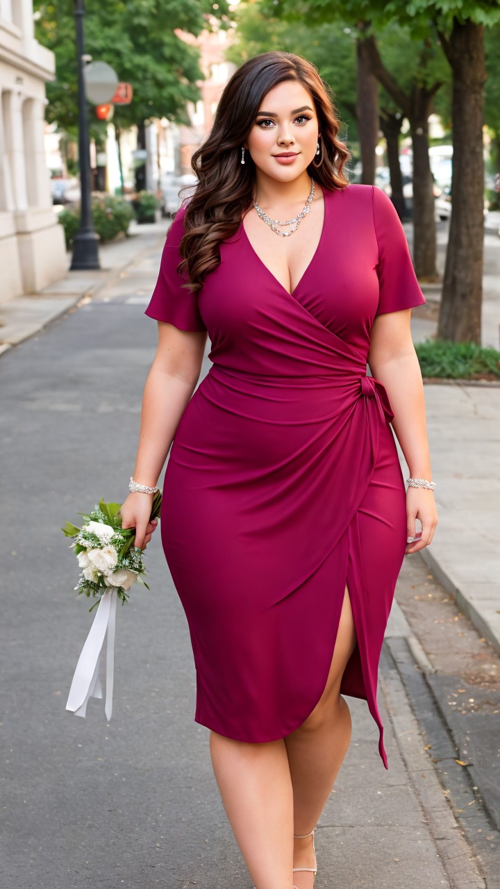 20+ Plus-Size Wedding Guest Outfit Ideas