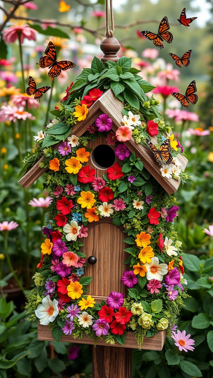 Painted Birdhouse Ideas to Add Some Flair to Your Garden